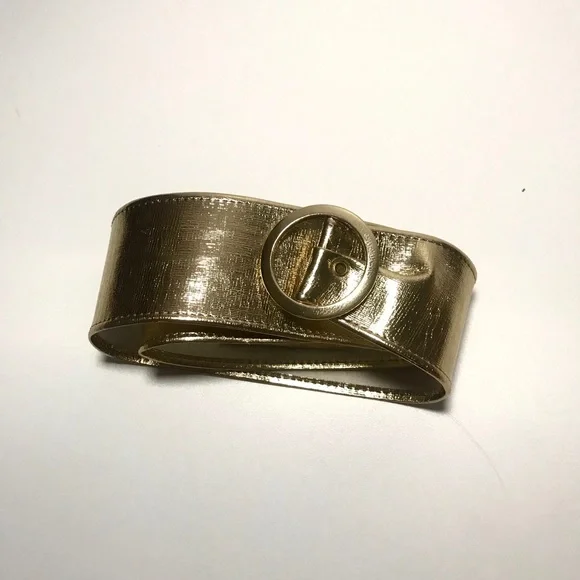 Metallic Gold Belt - Picture 2 of 3